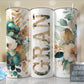 Gran Emerald Floral -20oz or 30oz Skinny Tumblers w/ Lid and Metal Straw