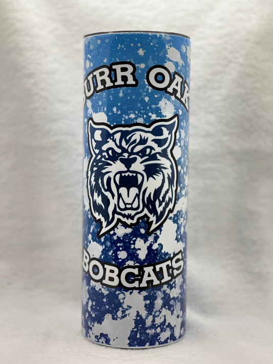 Burr Oak School - 20oz or 30oz Skinny Tumblers w/ Lid and Metal Straw