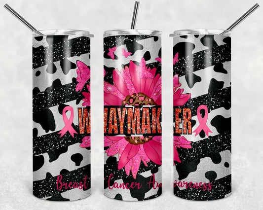 Way Maker- 20oz or 30oz Skinny Tumblers w/ Lid and Metal Straw