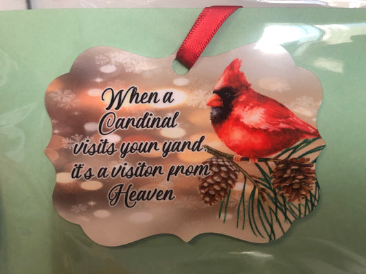 Cardinal Ornament