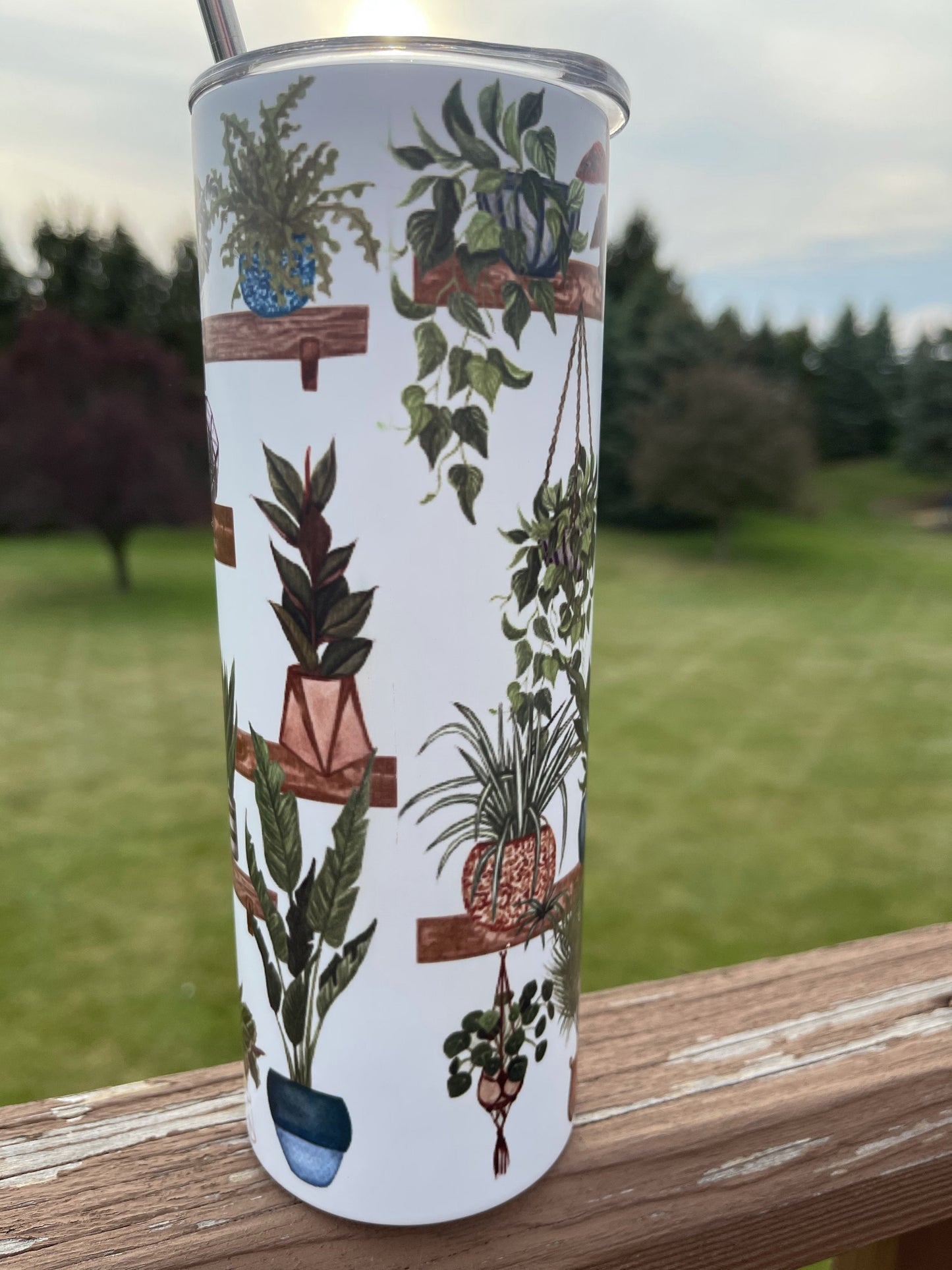 Crazy Plant Lady  - 20 oz Skinny Tumbler