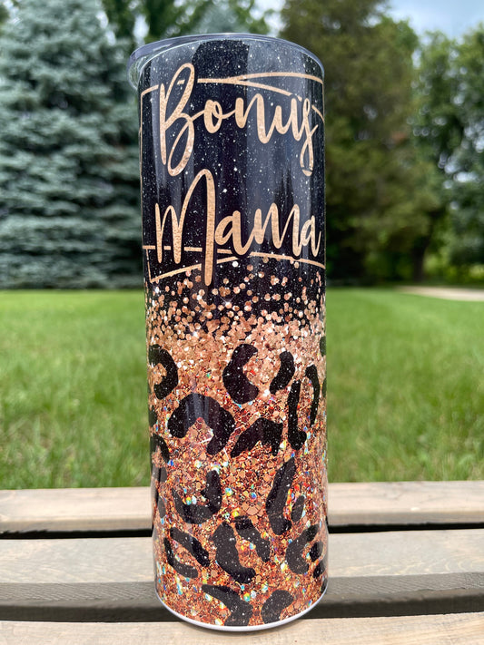 Bonus Mama Sale - 20 oz Skinny Tumblers w/ Lid and Metal Straw