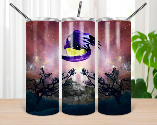Dragon Moon Outdoors- 20 oz or 30oz Skinny Tumblers w/ Lid and Metal Straw