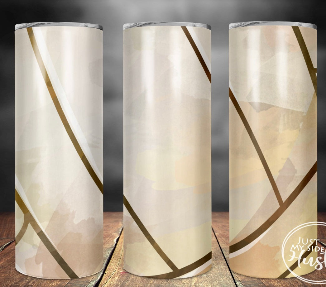Volleyball  - 20 oz or 30oz Skinny Tumblers w/ Lid and Metal Straw