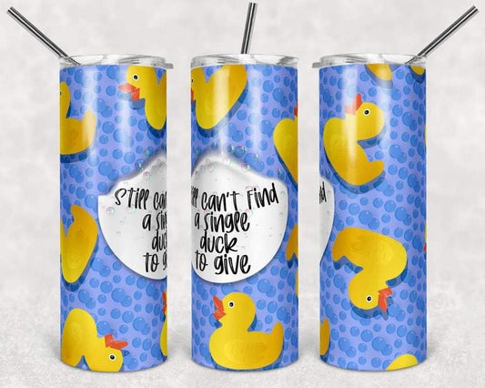 Can’t find a single duck - 20 oz or 30oz Skinny Tumblers w/ Lid and Metal Straw