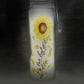 Sunflower 16oz Glass Water Bottle