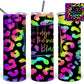 Tye Dye is the new Black- 20oz or 30oz Skinny Tumblers w/ Lid and Metal Straw