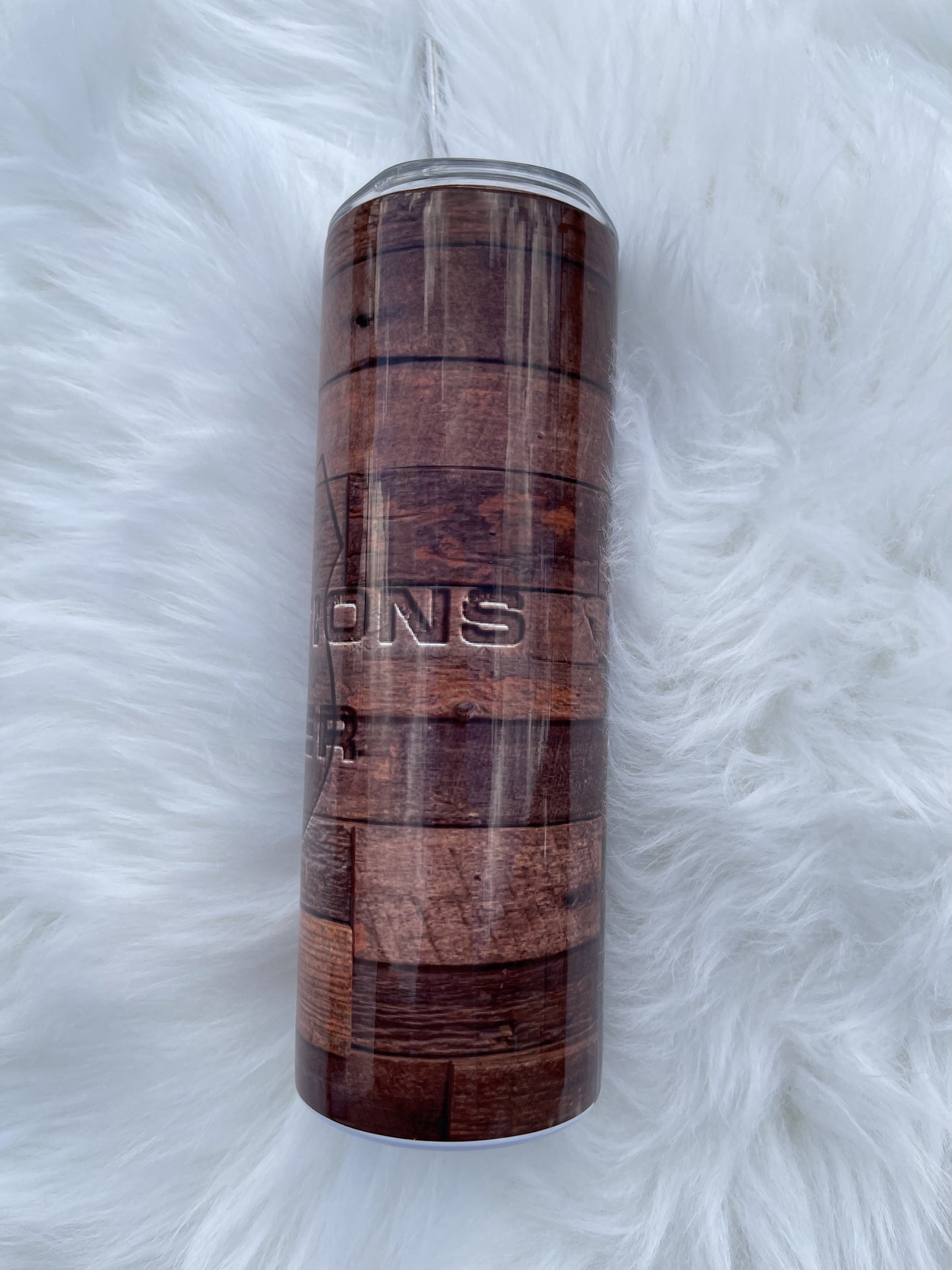 Corrections Officer - 20 oz Skinny Tumblers w/ Lid and Metal Straw '