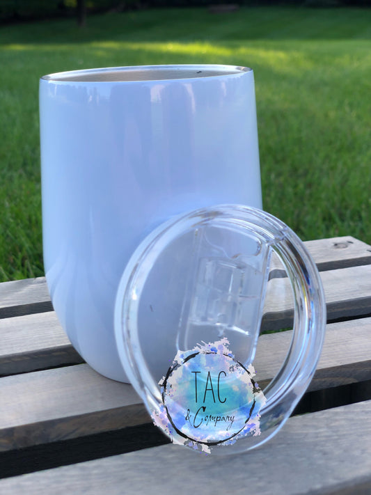 12oz Stemless Wine Tumbler