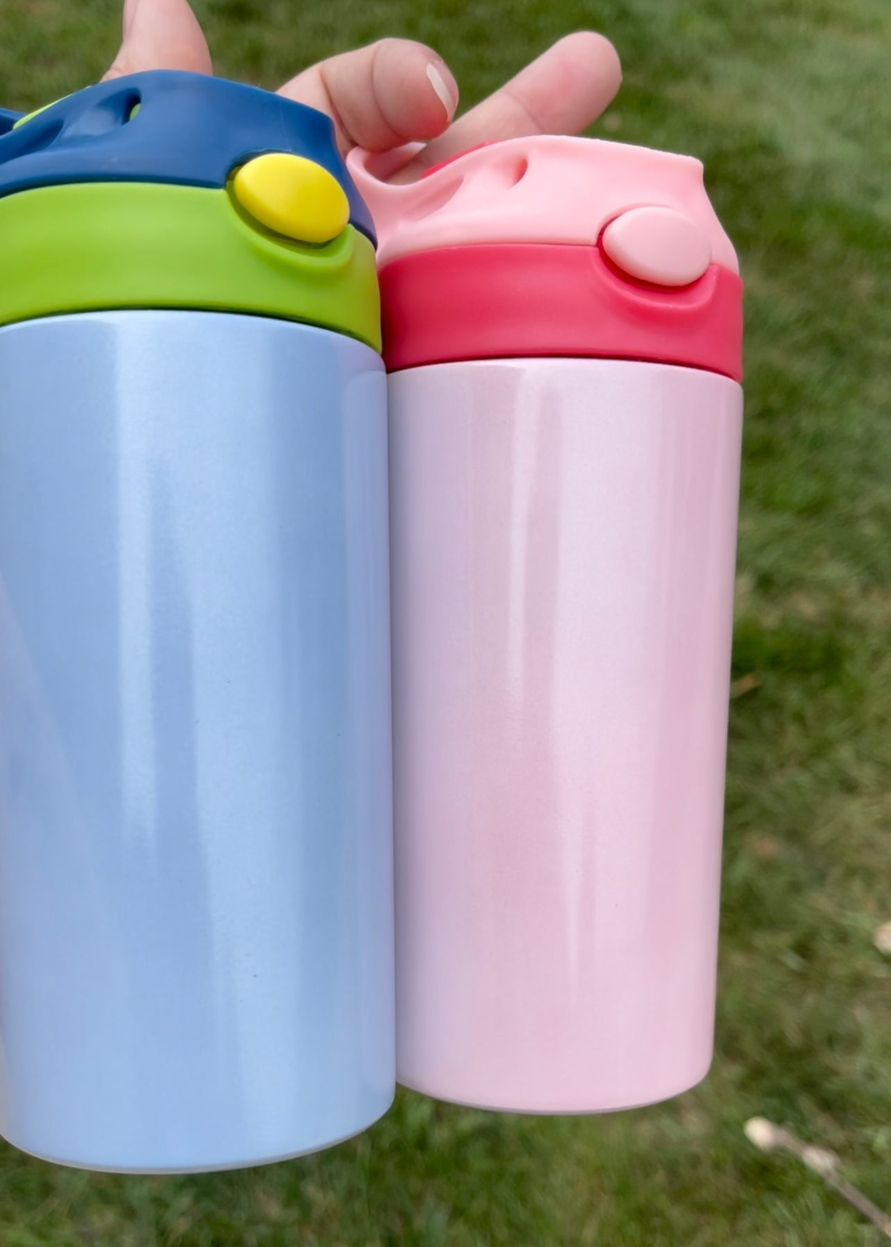12 oz Kids Flip Top Tumblers - Change in sunlight AND Glow in dark!!