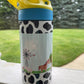 Farm House with Farm Animals -Kids Flip Top Tumbler