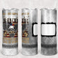 Biker Picture - 20oz or 30oz Skinny Tumblers w/ Lid and Metal Straw