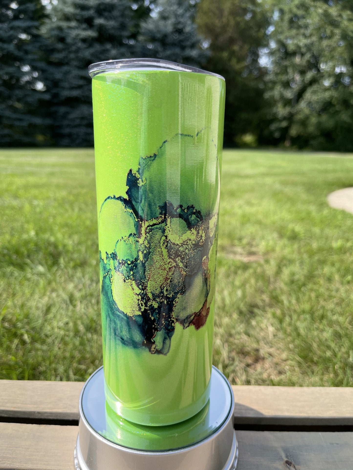 Woman from Bible  -  20oz  Skinny Tumblers w/ Lid and Metal Straw