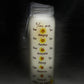 Sunflower 16oz Glass Water Bottle
