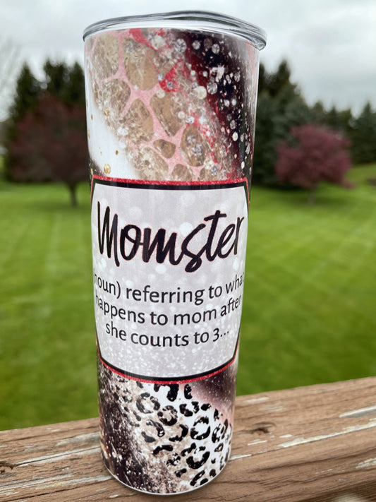 Momster - 20 oz Skinny Tumbler