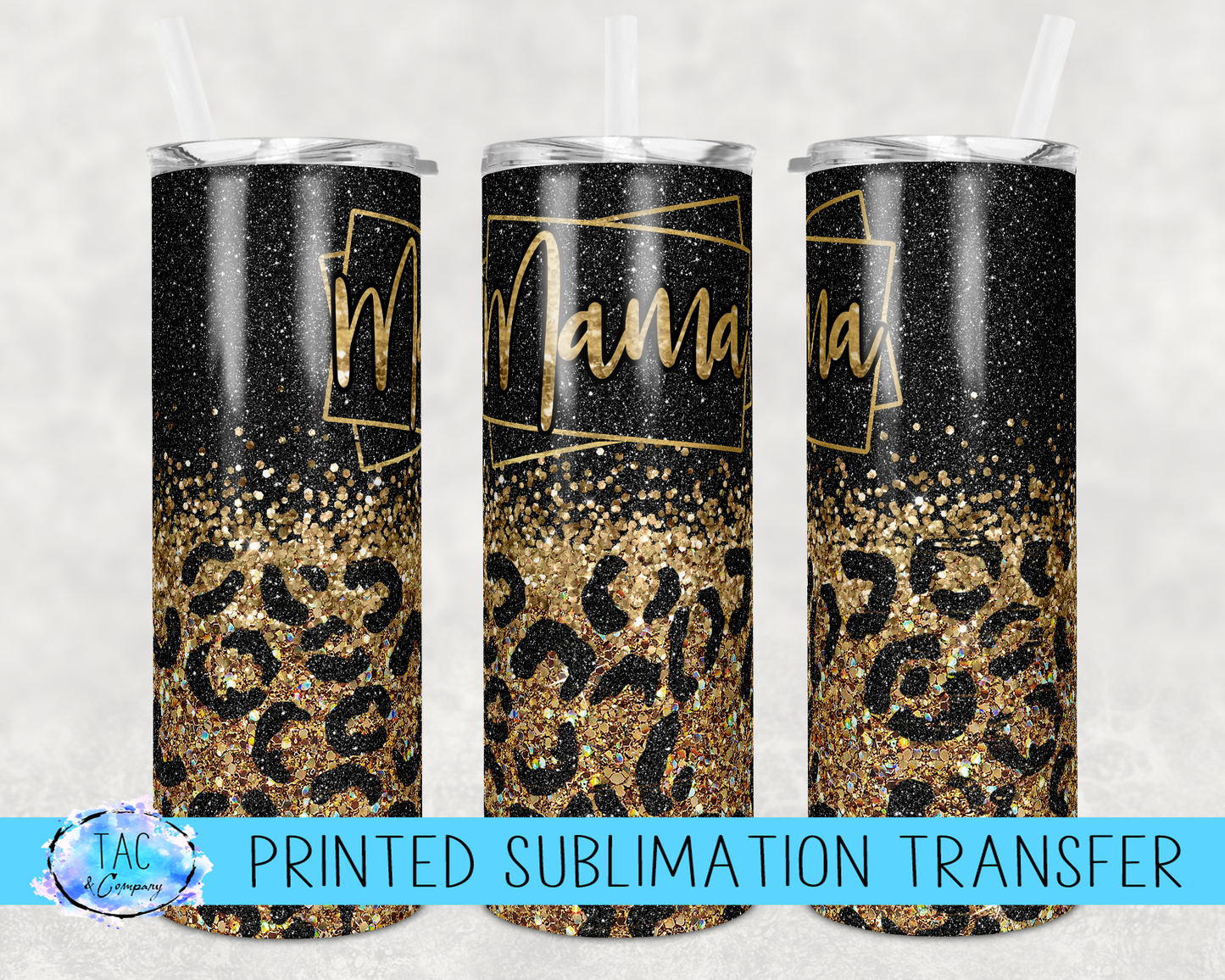 Mama Cheetah -Sublimation Print (This Is Not A Digital File)