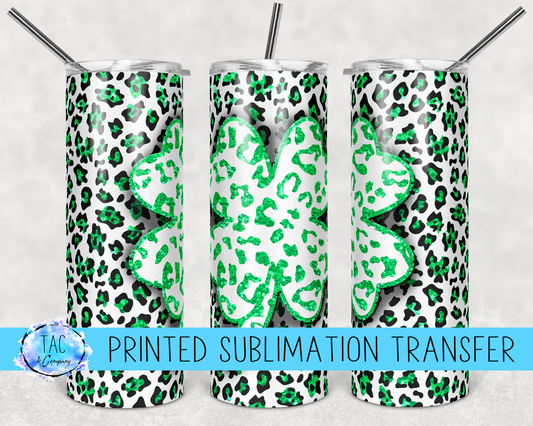 Shamrock -Sublimation Print (This Is Not A Digital File)