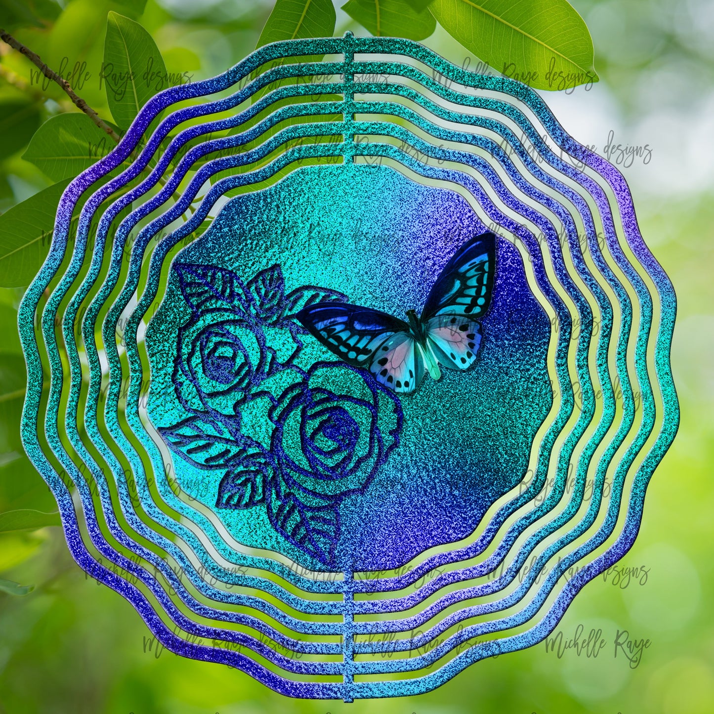 10 inch Wind Spinners - Butterfly