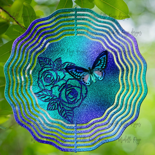 10 inch Wind Spinners - Butterfly